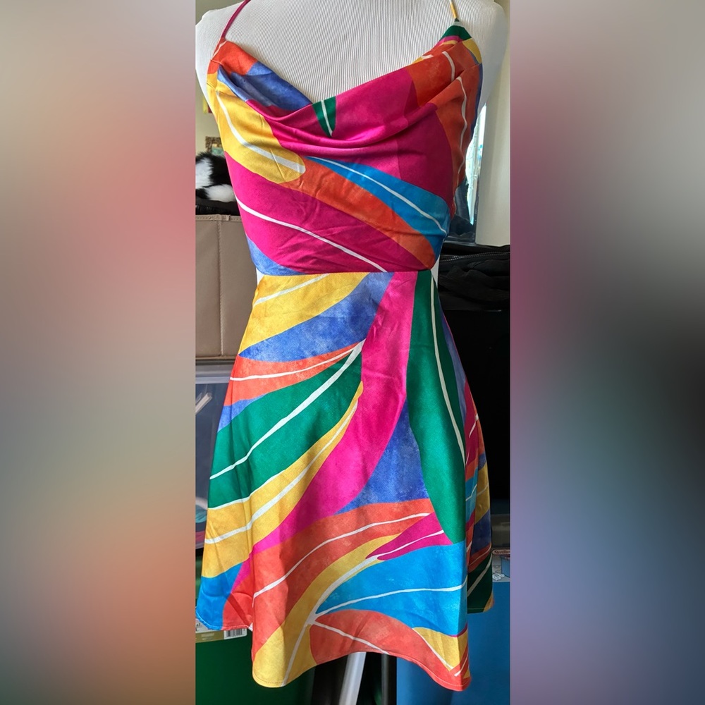 Vibrant Jaus dress great Pageant appearance dress!